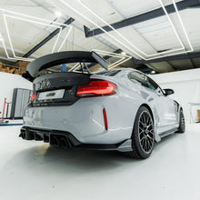 Load image into Gallery viewer, BMW 2 Series F22 & M2 F87/M2 Competition (2014-2021) – ADRO AT-R1 Pre-Preg Carbon Fibre (Carbon Fiber) Swan Neck Rear Wing Spoiler, 2x2 Twill Performance Aero