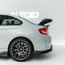Load image into Gallery viewer, BMW 2 Series F22 & M2 F87/M2 Competition (2014-2021) – ADRO AT-R1 Pre-Preg Carbon Fibre (Carbon Fiber) Swan Neck Rear Wing Spoiler, 2x2 Twill Performance Aero