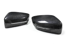 Load image into Gallery viewer, BMW 2 Series G42, 3 Series G20/G21, 4 Series G22/G23/G26 Pre-Preg Dry Carbon Fibre Replacement Mirror Covers/Caps (2x2 Twill) by TRE