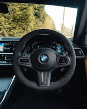 Load image into Gallery viewer, BMW Alcantara Steering Wheel (Top & Bottom Surround) by TRE - Fits G42 2 Series, G20/G21 3 Series, G22/G23 4 Series, M2 G87, M3 G80/G81, M4 G82/G83, M5 F90 | OHC Manufactured | OEM+ Upgrade