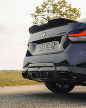 Load image into Gallery viewer, BMW 2 Series G42/M240i & M2 G87 Genuine M Performance Carbon Fibre Boot Lip Spoiler (2021+, OEM 2x2 Twill Gloss)