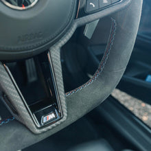 Load image into Gallery viewer, BMW M3 G80/G81, M4 G82/G83, M2 G87, 2 Series G42 Carbon Fibre LCI/Facelift-Style Steering Wheel Upgrade by TRE (fits G20/G21, G22/G23, M5 F90)