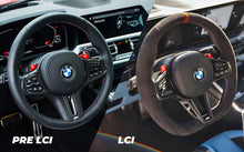 Load image into Gallery viewer, BMW M3 G80/G81, M4 G82/G83, M2 G87, 2 Series G42 Carbon Fibre LCI/Facelift-Style Steering Wheel Upgrade by TRE (fits G20/G21, G22/G23, M5 F90)