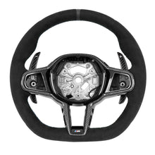 Load image into Gallery viewer, BMW M3 G80/G81, M4 G82/G83, M2 G87, 2 Series G42 Carbon Fibre LCI/Facelift-Style Steering Wheel Upgrade by TRE (fits G20/G21, G22/G23, M5 F90)
