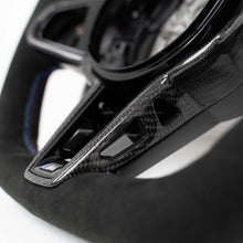 Load image into Gallery viewer, BMW M3 G80/G81, M4 G82/G83, M2 G87, 2 Series G42 Carbon Fibre LCI/Facelift-Style Steering Wheel Upgrade by TRE (fits G20/G21, G22/G23, M5 F90)