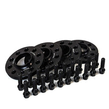 Load image into Gallery viewer, BMW M2 G87 Wheel Spacers Kit 5x112 PCD by Bimecc (2023+) - 10mm 12.5mm 15mm 20mm - Front & Rear - Extended Black Wheel Bolts - Black Zinc Coated - Flush Fitment