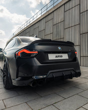 Load image into Gallery viewer, BMW 2 Series G42 (2021+) M Sport & M240i TRE ID-01 Pre-Preg Carbon Fibre Front Lip Splitter & Rear Boot Lip Spoiler Aero Kit