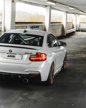 Load image into Gallery viewer, BMW 2 Series F22/F23 M235i M240i Rear Diffuser - ZAERO DESIGN EVO-1 Gloss Black ABS (2014-2020) OEM-Style, TUV Approved