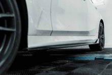 Load image into Gallery viewer, ADRO Carbon Fibre Side Skirts for BMW 3 Series G20 M340i & M Sport (2018+ LCI) - 2x2 Weave, OEM-Style Fit, Side Skirt Extensions