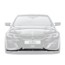 Load image into Gallery viewer, ADRO Carbon Fibre Front Splitter for BMW M340i G20/G21 (2018-2022 Pre-LCI) - 3 Series Saloon & Touring Front Lip Spoiler