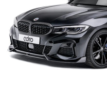 Load image into Gallery viewer, ADRO Carbon Fibre Front Splitter for BMW M340i G20/G21 (2018-2022 Pre-LCI) - 3 Series Saloon & Touring Front Lip Spoiler