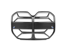 Load image into Gallery viewer, BMW 4 Series G22/G23 CSL Style Pre-Preg Dry Carbon Fibre 2x2 Twill Front Kidney Grilles (ACC Compatible) by TRE (2021+, Coupe & Convertible)