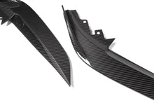Load image into Gallery viewer, BMW 4 Series Gran Coupe G26 & BMW i4 Gran Coupe G26 M Sport Pre-Preg Dry Carbon Fibre Front Splitter / Lip Spoiler, 3-Piece 2x2 Twill by TRE (2021+)