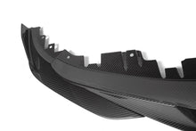 Load image into Gallery viewer, BMW 4 Series Gran Coupe G26 & BMW i4 Gran Coupe G26 M Sport Pre-Preg Dry Carbon Fibre Front Splitter / Lip Spoiler, 3-Piece 2x2 Twill by TRE (2021+)