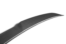 Load image into Gallery viewer, BMW 4 Series Gran Coupe & i4 Gran Coupe G26 Pre-Preg Dry Carbon Fibre Rear Boot Lip Spoiler by TRE (2021+) - 2x2 Twill Weave, OEM Fit