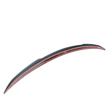 Load image into Gallery viewer, BMW 4 Series Gran Coupe & i4 Gran Coupe G26 Pre-Preg Dry Carbon Fibre Rear Boot Lip Spoiler by TRE (2021+) - 2x2 Twill Weave, OEM Fit