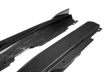Load image into Gallery viewer, BMW 4 Series Gran Coupe G26 & i4 G26 Pre-Preg Dry Carbon Fibre Side Skirts by TRE (2021+) - 2x2 Twill, M Sport Fitment