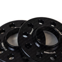 Load image into Gallery viewer, Bimecc BMW Wheel Spacers PCD 5x120 72.6 CB Hubcentric Set (E Series & Early F Series 2000–2011) – Set of 4 – 10mm 12mm 15mm 20mm – Includes Extended Black M12x1.5 Bolts