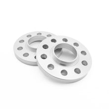 Load image into Gallery viewer, Bimecc BMW F Series Wheel Spacers 5x120 PCD 72.6mm Hub-Centric Silver (Set of 4) with Extended M14x1.25 Bolts – 10/12/15/18/20mm – 2012–2021