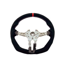 Load image into Gallery viewer, OHC Full Alcantara Steering Wheel for BMW F Series (2011-2021) - OEM Fit, Custom Stitching - Fits M2/M3/M4 F87 F80 F82, 1/2/3/4 Series F20 F21 F22 F23 F30 F31 F32 F33, X5 F85, X6 F86 - Nforcd UK