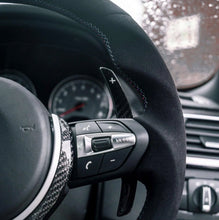 Load image into Gallery viewer, OHC Full Alcantara Steering Wheel for BMW F Series (2011-2021) - OEM Fit, Custom Stitching - Fits M2/M3/M4 F87 F80 F82, 1/2/3/4 Series F20 F21 F22 F23 F30 F31 F32 F33, X5 F85, X6 F86 - Nforcd UK