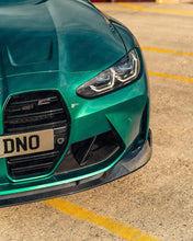 Load image into Gallery viewer, AUTOID Carbon Fibre Competition Front Splitter Lip Kit for BMW M3/M4 G80 G81 G82 G83 (2021+, Pre-LCI & LCI) - CFRP 2x2 Twill, 3-Piece OEM+ Fit