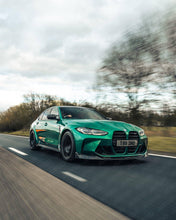 Load image into Gallery viewer, AUTOID Carbon Fibre Competition Front Splitter Lip Kit for BMW M3/M4 G80 G81 G82 G83 (2021+, Pre-LCI & LCI) - CFRP 2x2 Twill, 3-Piece OEM+ Fit