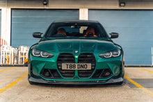 Load image into Gallery viewer, AUTOID Carbon Fibre Competition Front Splitter Lip Kit for BMW M3/M4 G80 G81 G82 G83 (2021+, Pre-LCI & LCI) - CFRP 2x2 Twill, 3-Piece OEM+ Fit