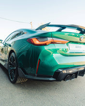 Load image into Gallery viewer, BMW G80/G81 M3 & G82/G83 M4 Pre-Preg Dry Carbon Fibre Rear Bumper Winglets (2x2 Twill, OEM Fit) by TRE - 2020+