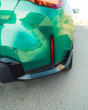 Load image into Gallery viewer, BMW G80/G81 M3 & G82/G83 M4 Pre-Preg Dry Carbon Fibre Rear Bumper Winglets (2x2 Twill, OEM Fit) by TRE - 2020+