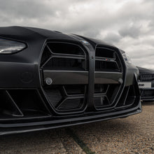 Load image into Gallery viewer, BMW G80 G81 M3 & G82 G83 M4 CSL Style Pre-Preg Dry Carbon Fibre Front Kidney Grilles – ACC (Adaptive Cruise Control) Compatible, 2x2 Twill, Direct Fit (G8X, 2020+) by TRE