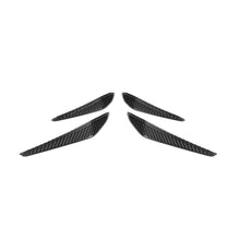 Load image into Gallery viewer, BMW G80 G81 M3 & G82 G83 M4 Front Bumper Canards (Dive Planes) - Pre-Preg Dry Carbon Fibre 2x2 Twill, 4-Piece Set by TRE, 2020+