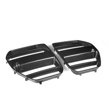 Load image into Gallery viewer, BMW G80 G81 M3 & G82 G83 M4 GT Front Kidney Grille - TRE Pre-Preg Dry Carbon Fibre 2x2 Twill, OEM-Fit Direct Replacement for G8X (2020+)
