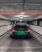 Load image into Gallery viewer, BMW M3/M4 G80 G81 G82 G83 Pre-Preg Carbon Fibre OEM Style Rear Diffuser by TRE (2020+ LCI/Pre-LCI, 2x2 Twill Dry Carbon)