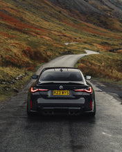 Load image into Gallery viewer, BMW M3/M4 G80 G81 G82 G83 Pre-Preg Carbon Fibre OEM Style Rear Diffuser by TRE (2020+ LCI/Pre-LCI, 2x2 Twill Dry Carbon)