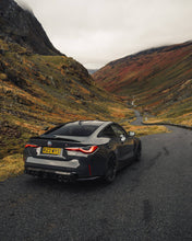 Load image into Gallery viewer, BMW M3/M4 G80 G81 G82 G83 Pre-Preg Carbon Fibre OEM Style Rear Diffuser by TRE (2020+ LCI/Pre-LCI, 2x2 Twill Dry Carbon)