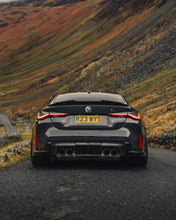 Load image into Gallery viewer, BMW M3/M4 G80 G81 G82 G83 Pre-Preg Carbon Fibre OEM Style Rear Diffuser by TRE (2020+ LCI/Pre-LCI, 2x2 Twill Dry Carbon)