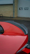 Load image into Gallery viewer, TRE Pre-Preg Carbon Fibre (Carbon Fiber) Ducktail Rear Lip Spoiler for BMW G82 M4 2021+ & G22 4 Series 2020+ - 2x2 Twill, Gloss OEM Fit, 3M Tape