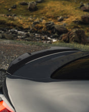 Load image into Gallery viewer, TRE Pre-Preg Carbon Fibre (Carbon Fiber) Ducktail Rear Lip Spoiler for BMW G82 M4 2021+ & G22 4 Series 2020+ - 2x2 Twill, Gloss OEM Fit, 3M Tape