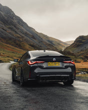 Load image into Gallery viewer, TRE Pre-Preg Carbon Fibre (Carbon Fiber) Ducktail Rear Lip Spoiler for BMW G82 M4 2021+ & G22 4 Series 2020+ - 2x2 Twill, Gloss OEM Fit, 3M Tape