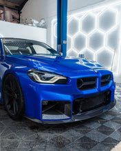 Load image into Gallery viewer, BMW M2 G87 (2023+) TRE TR87 Carbon Fibre Flat Front Splitter – Pre-Preg 2x2 Twill OEM+ Front Lip Spoiler