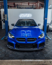 Load image into Gallery viewer, BMW M2 G87 (2023+) TRE TR87 Carbon Fibre Flat Front Splitter – Pre-Preg 2x2 Twill OEM+ Front Lip Spoiler