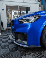 Load image into Gallery viewer, BMW M2 G87 (2023+) TRE TR87 Carbon Fibre Flat Front Splitter – Pre-Preg 2x2 Twill OEM+ Front Lip Spoiler