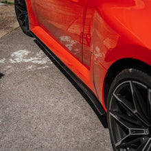 Load image into Gallery viewer, BMW M2 G87 (2023+) TRE TR87 Carbon Fibre Flat Side Skirts – Pre-Preg 2x2 Twill Side Skirt/Rocker Extensions, Gloss Finish, OEM+ Fit