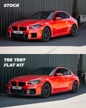 Load image into Gallery viewer, BMW M2 G87 (2023+) TRE TR87 Carbon Fibre Flat Side Skirts – Pre-Preg 2x2 Twill Side Skirt/Rocker Extensions, Gloss Finish, OEM+ Fit
