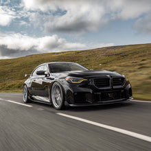 Load image into Gallery viewer, BMW G87 M2 TR87 Carbon Fibre Front Splitter with Winglets – TRE Pre-Preg 2x2 Twill Front Lip, OEM+ Fit, UK Designed (2023, 2024, 2025)