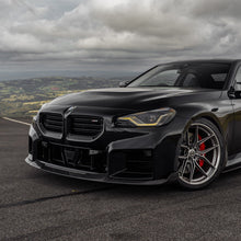 Load image into Gallery viewer, BMW G87 M2 TR87 Carbon Fibre Front Splitter with Winglets – TRE Pre-Preg 2x2 Twill Front Lip, OEM+ Fit, UK Designed (2023, 2024, 2025)