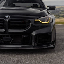 Load image into Gallery viewer, BMW G87 M2 TR87 Carbon Fibre Front Splitter with Winglets – TRE Pre-Preg 2x2 Twill Front Lip, OEM+ Fit, UK Designed (2023, 2024, 2025)