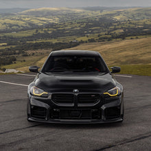 Load image into Gallery viewer, BMW G87 M2 TR87 Carbon Fibre Front Splitter with Winglets – TRE Pre-Preg 2x2 Twill Front Lip, OEM+ Fit, UK Designed (2023, 2024, 2025)