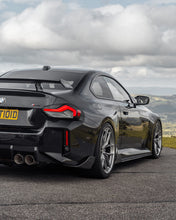 Load image into Gallery viewer, BMW M2 (G87) 2023+ Carbon Fibre Rear Bumper Winglets - TRE TR87 Pre-Preg 2x2 Twill, OEM Fit Rear Spats